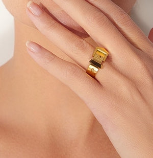 Shop Greta   Metal Ring | JEOMA JEWELLERY