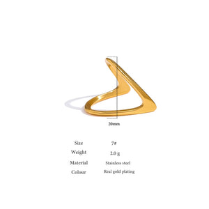 Shop Geometric Minimalist Ring | JEOMA JEWELLERY